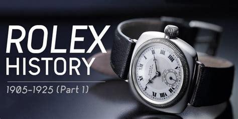 Rolex la storia completa dal 1095 ad og